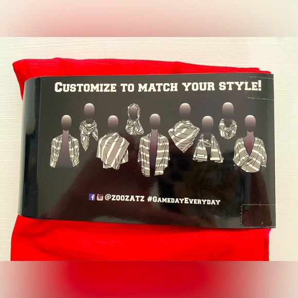 NC State @ZOOZATZ #GamedayEveryday Snap Scarf - Picture 3 of 3